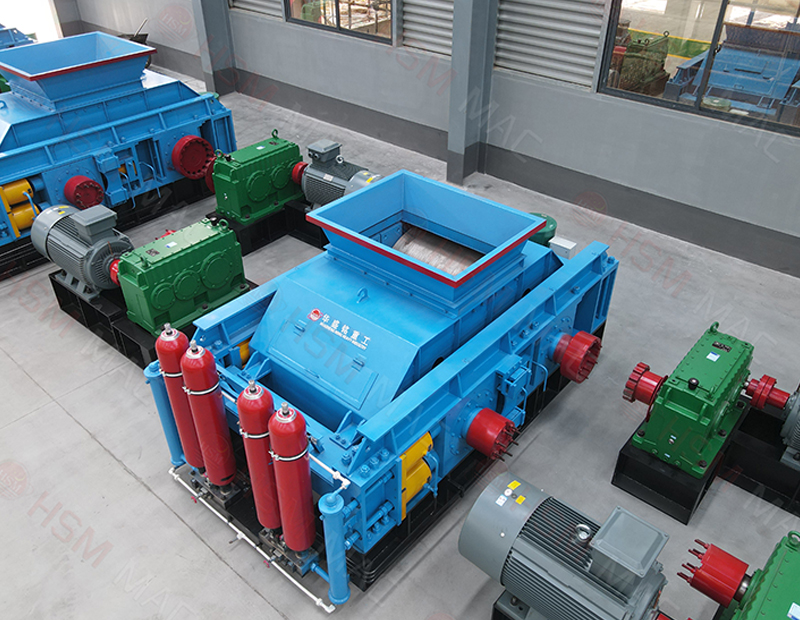 液壓對輥破碎機