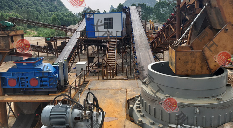 鉀長石制砂機案例現(xiàn)場